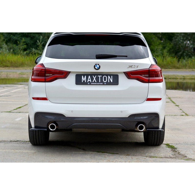 BMW X3 (ALL YEARS) G01 Maxton Design BMW X3 G01 M-PACK Rear Side Splitter