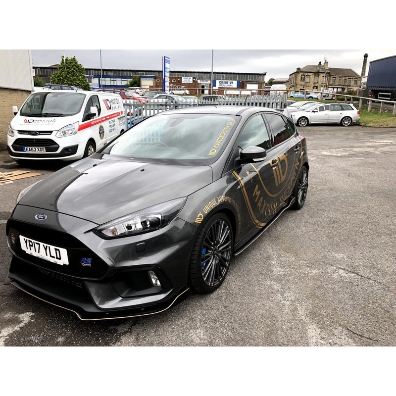Ford Focus (ALL YEARS) 3 RS Maxton Design Ford Focus 3 RS 'AERO' Front Splitter + Side Skirts + Rear Splitters