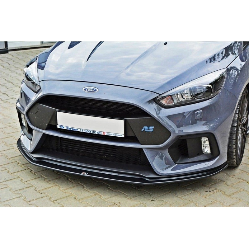 Ford Focus (ALL YEARS) 3 RS Maxton Design Ford Focus 3 RS Front Splitter Lip V.3