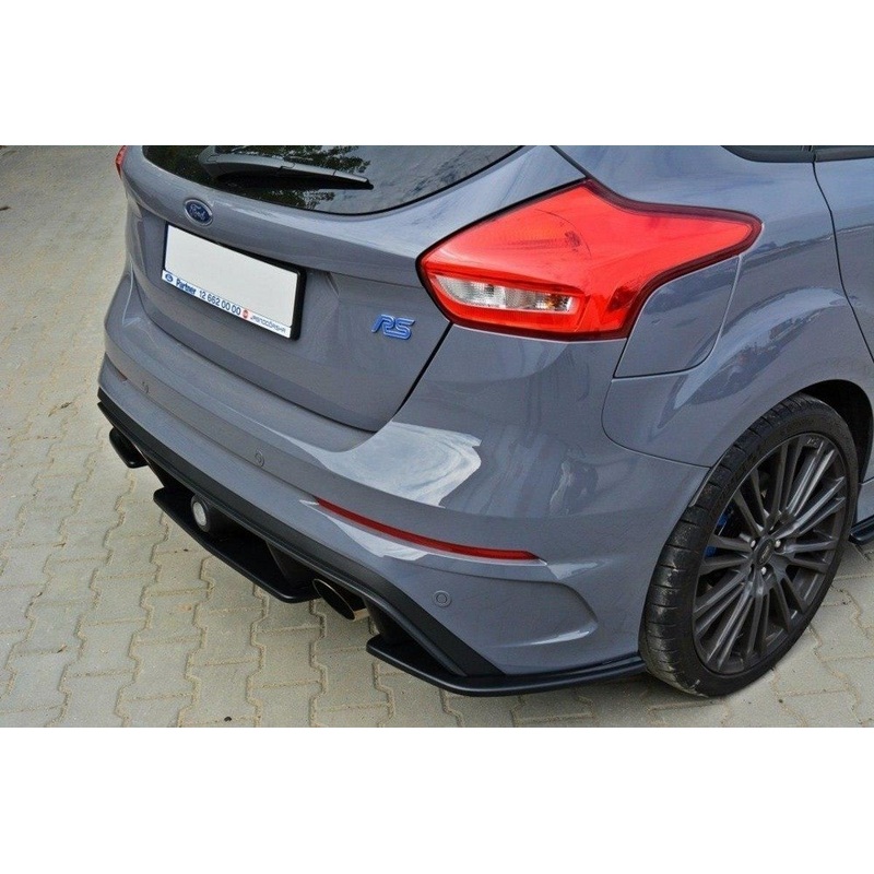 Ford Focus (ALL YEARS) 3 RS Maxton Design Ford Focus 3 RS Rear Central Splitter