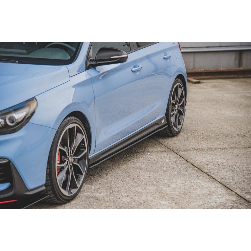 Hyundai I30 (ALL YEARS)  Maxton Design Racing Durability Side Skirts Hyundai I30 N MK3 Hatchback / Fastback
