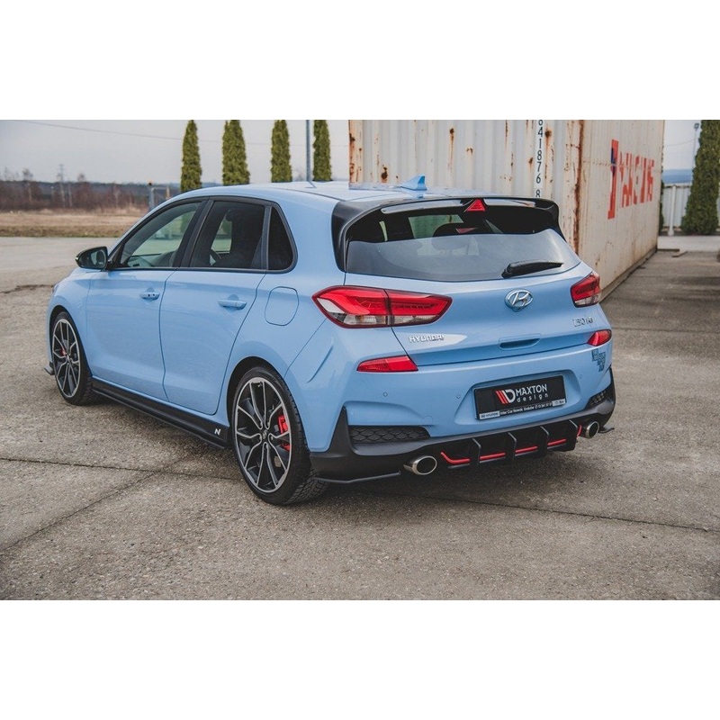 Hyundai i30 N (ALL YEARS)  Maxton Design Racing Durability Rear Diffuser V.2 Hyundai I30 N MK3 Hatchback