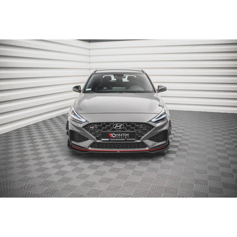 Hyundai i30 N (ALL YEARS) Mk3.5 Maxton Design Hyundai i30 N Mk3.5 FACELIFT Front Splitter V.3
