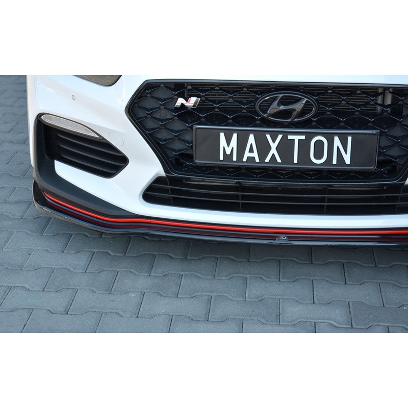 Hyundai i30 N (ALL YEARS) MK3 Maxton Design Hyundai i30 Mk3 N Front Splitter V.2