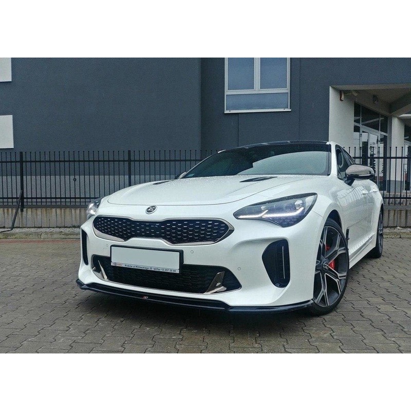 Kia Stinger Gt (ALL YEARS) GT Maxton Design Kia Stinger GT Front Splitter Lip V.1