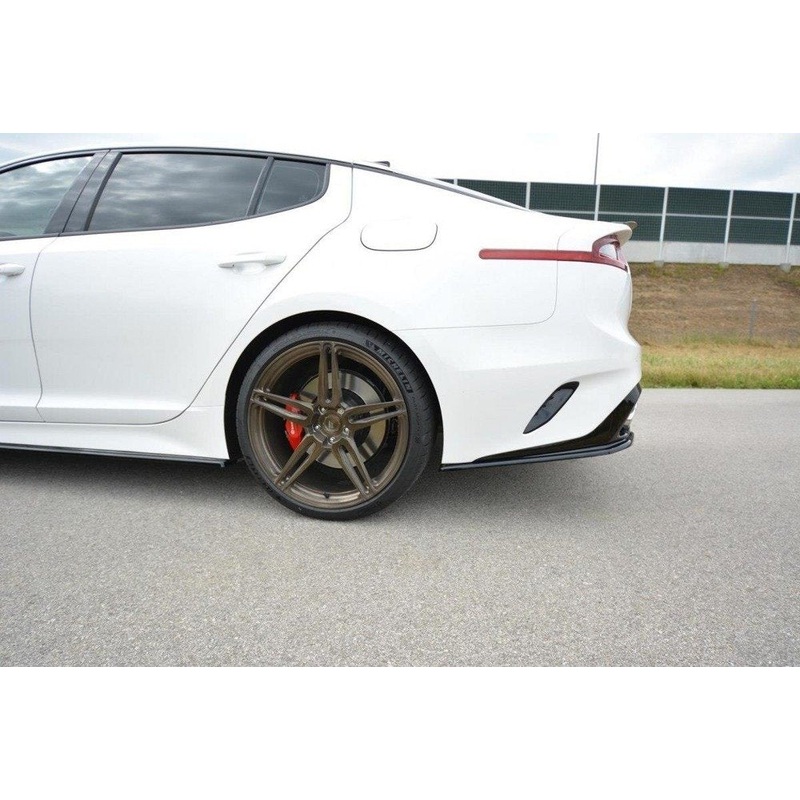 Kia Stinger Gt (ALL YEARS) GT Maxton Design Kia Stinger GT Rear Side Splitters