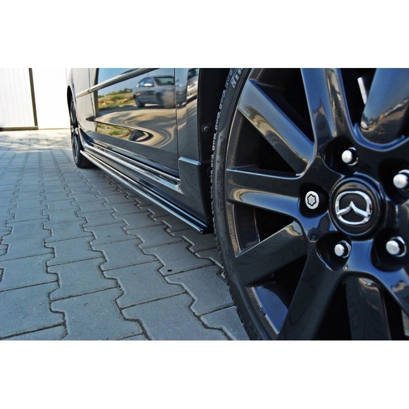 Mazda 3 MPS (ALL YEARS)  Maxton Design Side Skirts Mazda 3 MPS BK