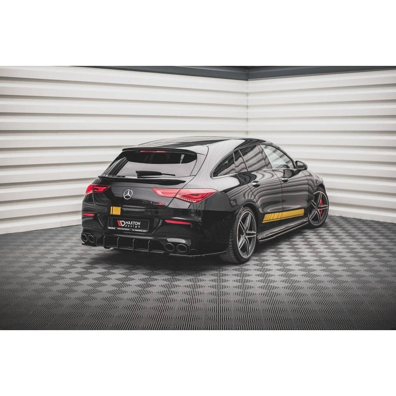 Mercedes CLA 35 (ALL YEARS) & CLA 45 Maxton Design Street Pro Rear Diffuser Mercedes AMG CLA 35 / 45 AERO C118