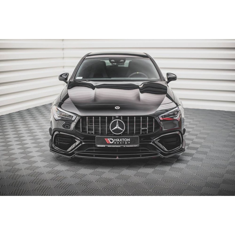 Mercedes CLA 45 (ALL YEARS) RC Maxton Design Mercedes CLA 45 AERO C118 Front Splitter V.2