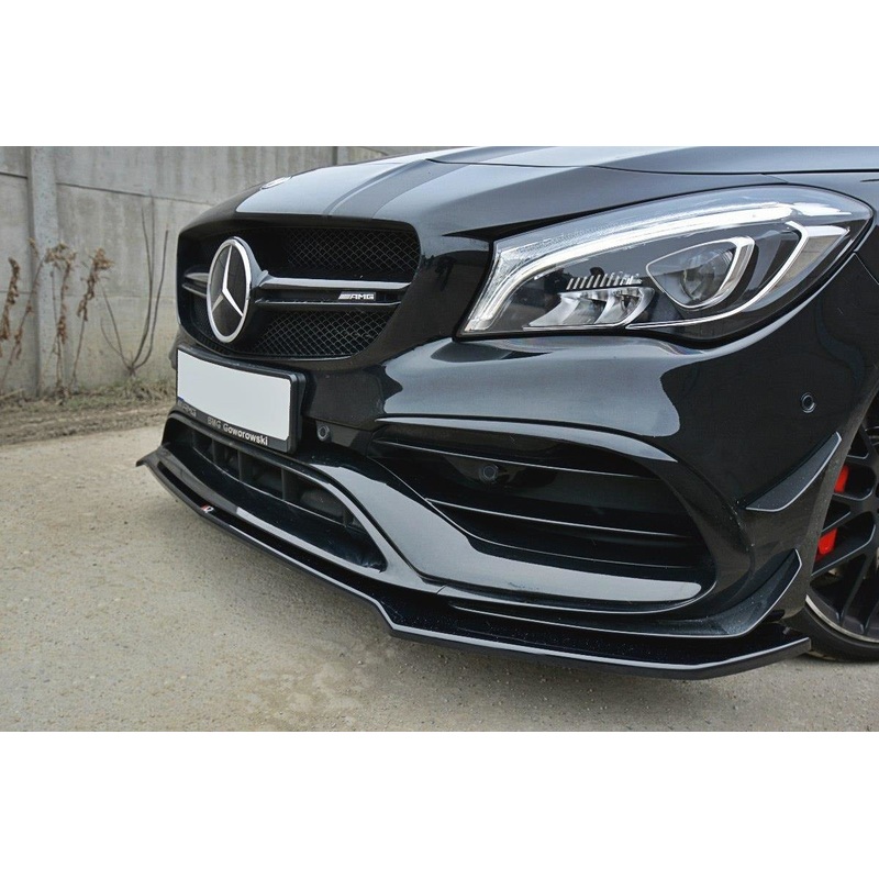 Mercedes CLA45 (2017-2020) C117 Maxton Design Front Splitter V.2