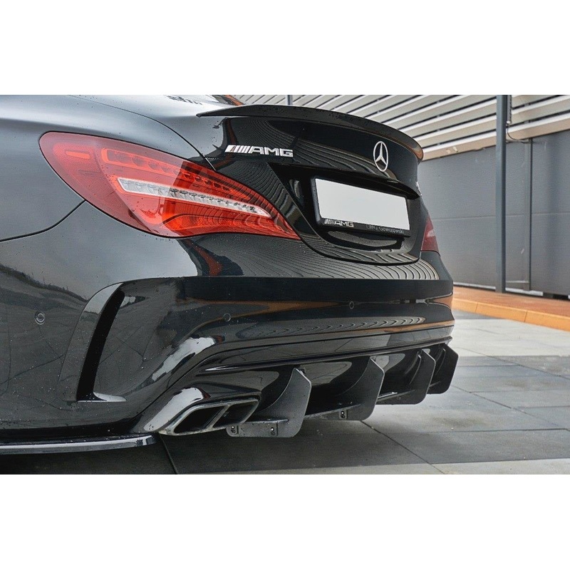 Mercedes CLA45 (ALL YEARS)  Maxton Design Rear Diffuser Mercedes CLA45 AMG C117 (Facelift)