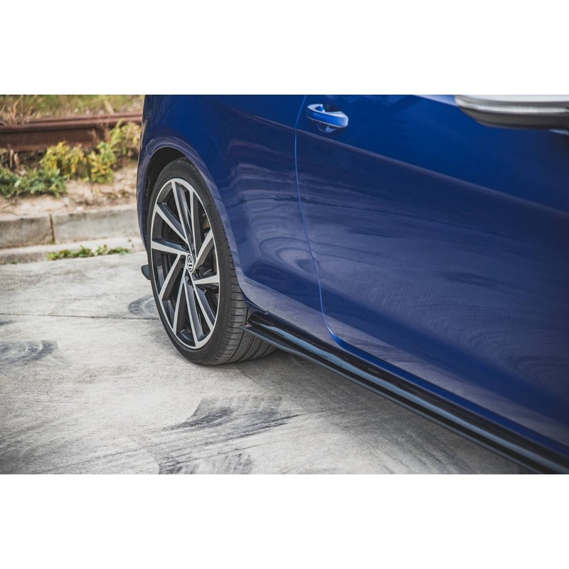 Volkswagen Golf (ALL YEARS) MK7 Maxton Design Racing Durability Side Skirts V.W Golf MK7.5 R