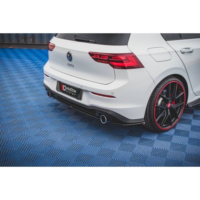 Volkswagen Golf (ALL YEARS) Mk8 Maxton Design Central Rear Splitter V.W Golf Mk8 GTI