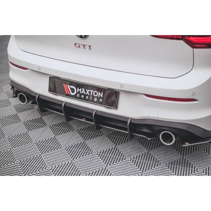 Volkswagen Golf (ALL YEARS) Mk8 Maxton Design Racing Durability Rear Diffuser V.1 V.W Golf Mk8 GTI