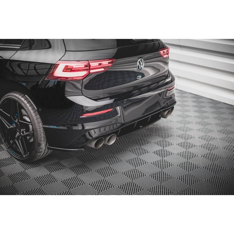 Volkswagen Golf (ALL YEARS) Mk8 Maxton Design Rear Side Splitters V.W Golf Mk8 R