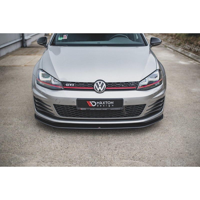 Volkswagen Golf GTi (2012-2017) Mk7 Maxton Design Racing Durability Front Splitter