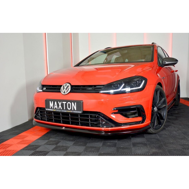 Volkswagen Golf R (ALL YEARS) Mk7.5 Maxton Design Front Splitter Front Lip