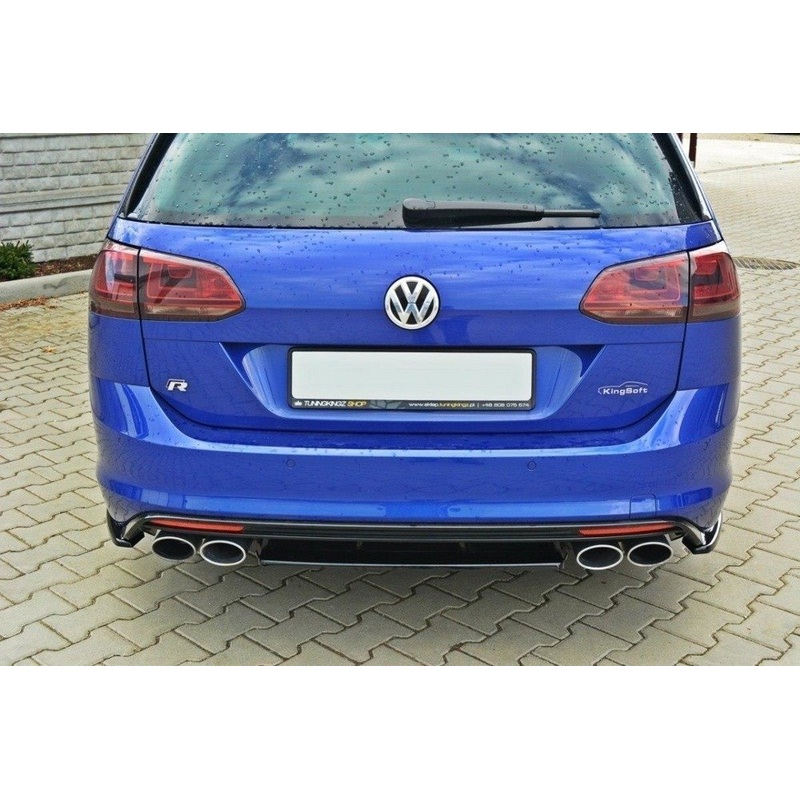 Volkswagen Golf R Wagon (ALL YEARS) MK7 Maxton Design Central Rear Splitter