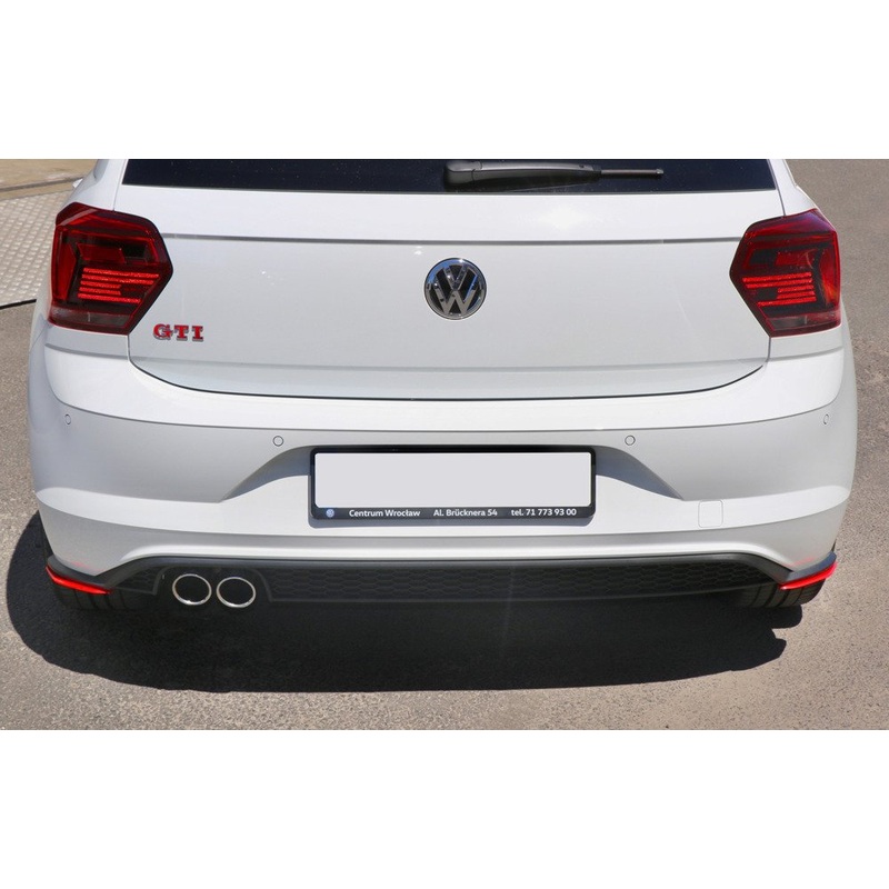 Volkswagen Polo (ALL YEARS) Mk6 GTI Maxton Design V.W Polo Mk6 GTI Rear Side Splitters