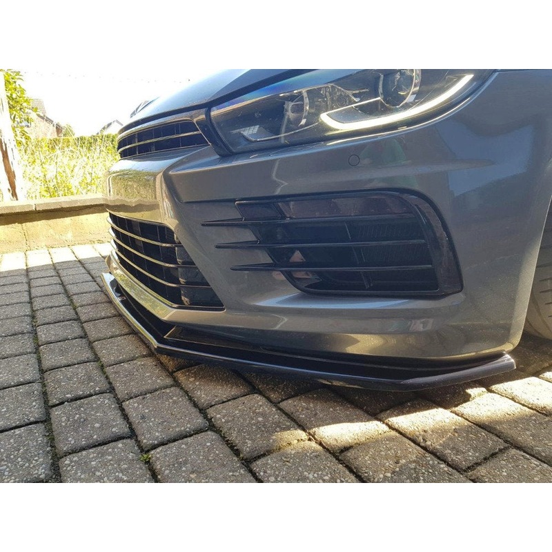 Volkswagen Scirocco (ALL YEARS) CC Maxton Design V.W Scirocco R Facelift Front Splitter