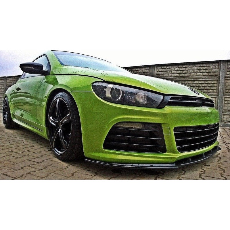 Volkswagen Scirocco R (ALL YEARS)  Maxton Design V.W Scirocco R Front Splitter V.1