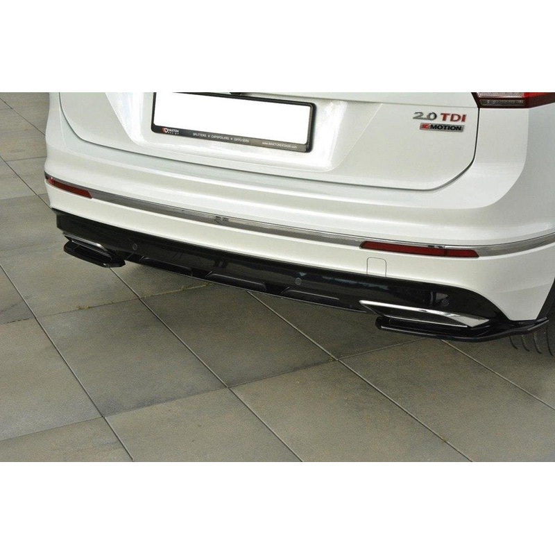 Volkswagen Tiguan (ALL YEARS)  Maxton Design V.W Tiguan Mk2 R-Line Rear Side Splitters