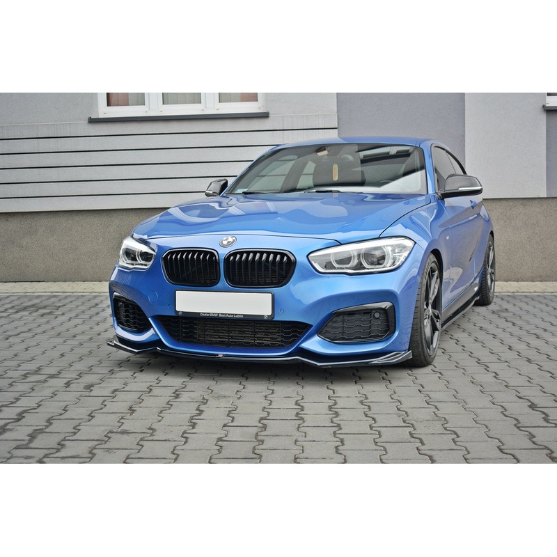 BMW 1M (ALL YEARS) F20 Maxton Design BMW 1M F20 (Facelift) Front Splitter Lip V.2