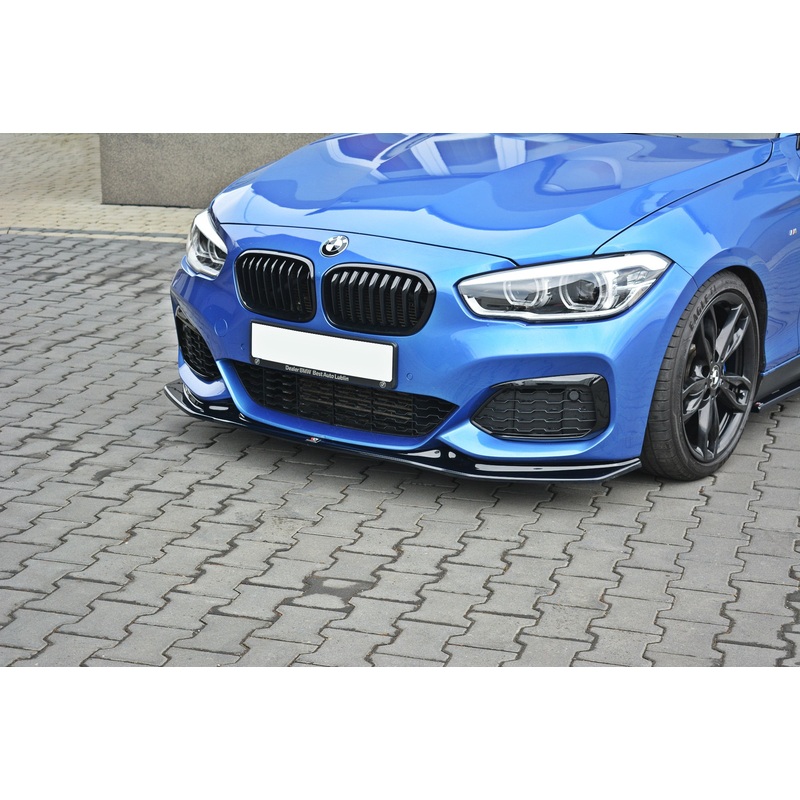 BMW 1M (ALL YEARS) F20 Maxton Design BMW 1M F20 (Facelift) Front Splitter Lip V.3
