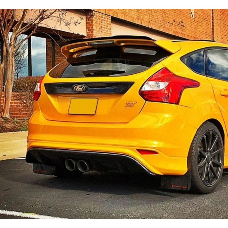Ford Focus (ALL YEARS) MK 3  Maxton Design Front Ford Focus Mk 3 ST Rear Diffuser (Prefacelift)