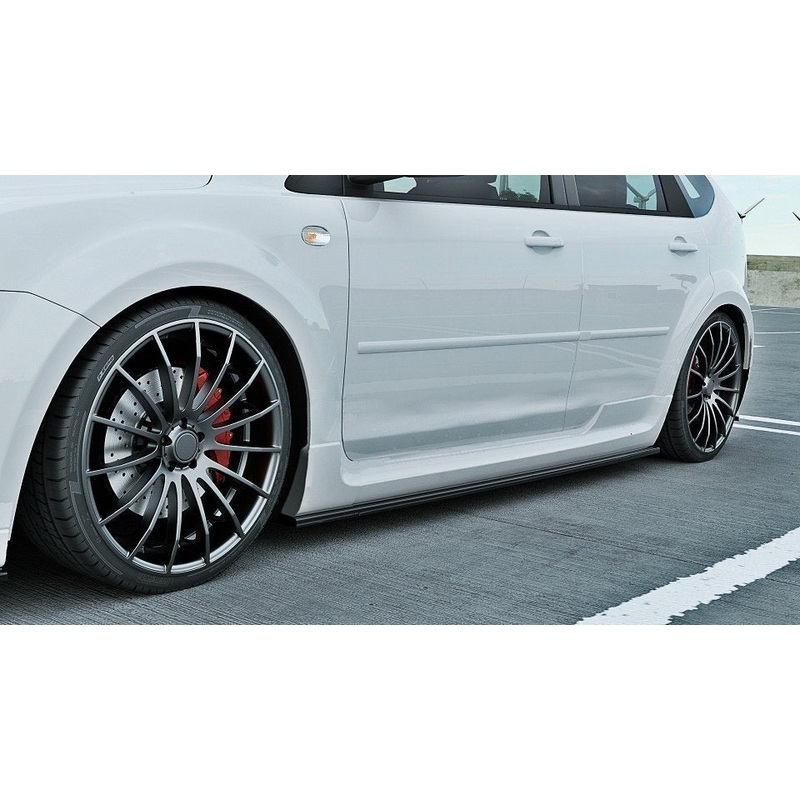 Ford Focus (ALL YEARS) Xr5 Turbo Maxton Design Ford Focus Xr5 Turbo Front Splitter Lip + Side Skirts + Diffuser (Prefacelift)