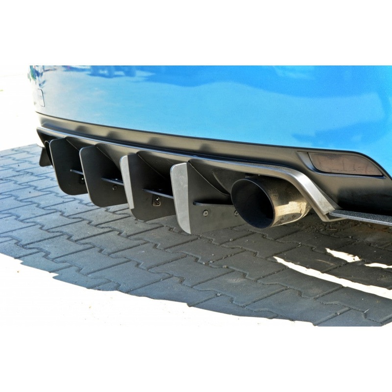 Subaru Impreza (2008-2010)  Maxton Design 2008-2010 Subaru Impreza WRX STI Hatchback Diffuser