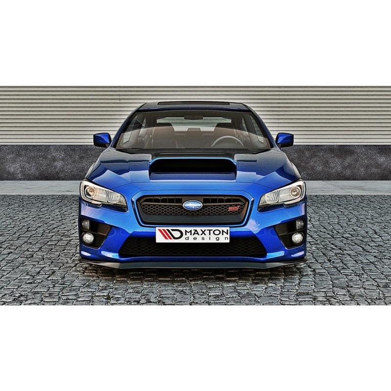 Subaru WRX STI (2015-2020)  Maxton Design Front Splitter V.1 2015-2020 Subaru WRX STI