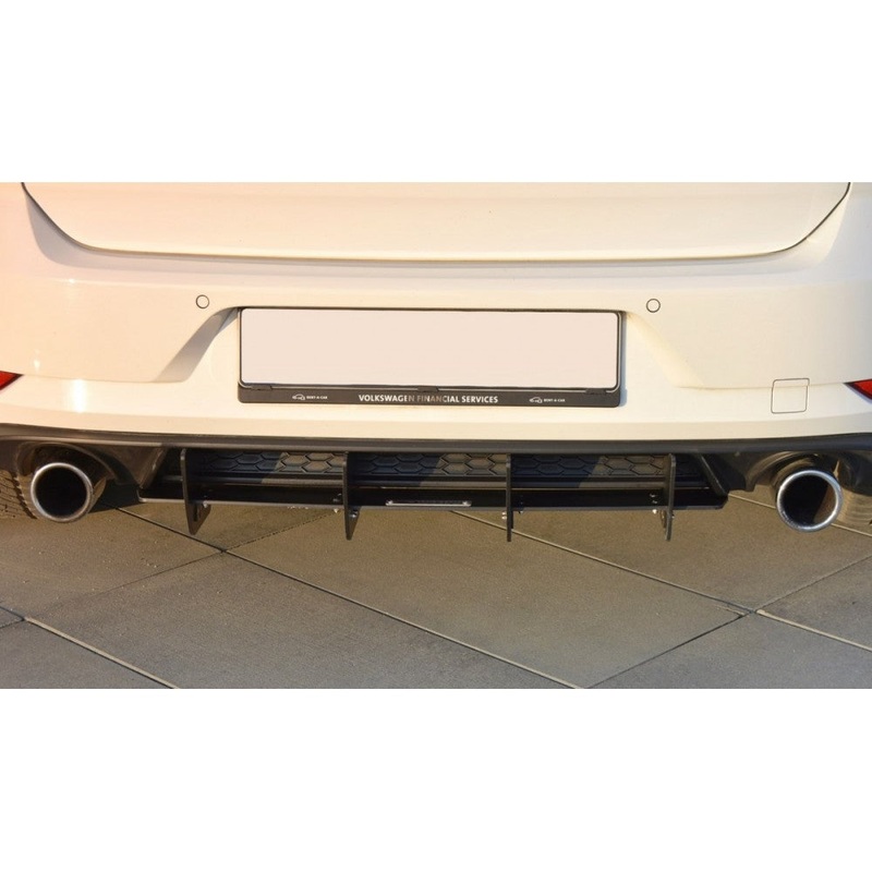Volkswagen Golf (ALL YEARS) GTI Maxton Design Rear Diffuser V.W Golf Mk7.5 GTI (Facelift)