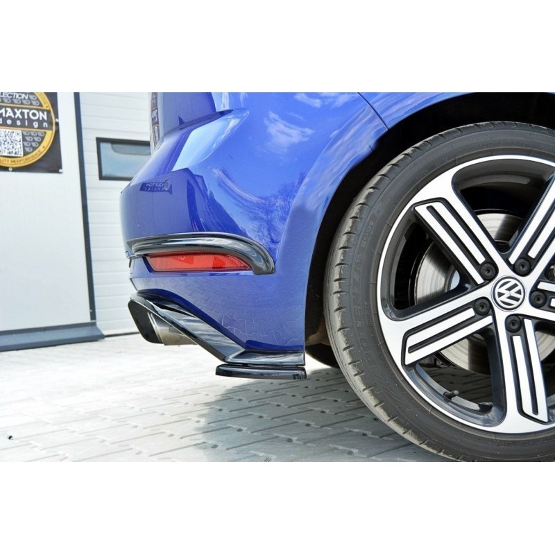 Volkswagen Golf (ALL YEARS) MK7 Maxton Design Rear Side Splitters V.W Golf Mk7.5 R (Facelift)