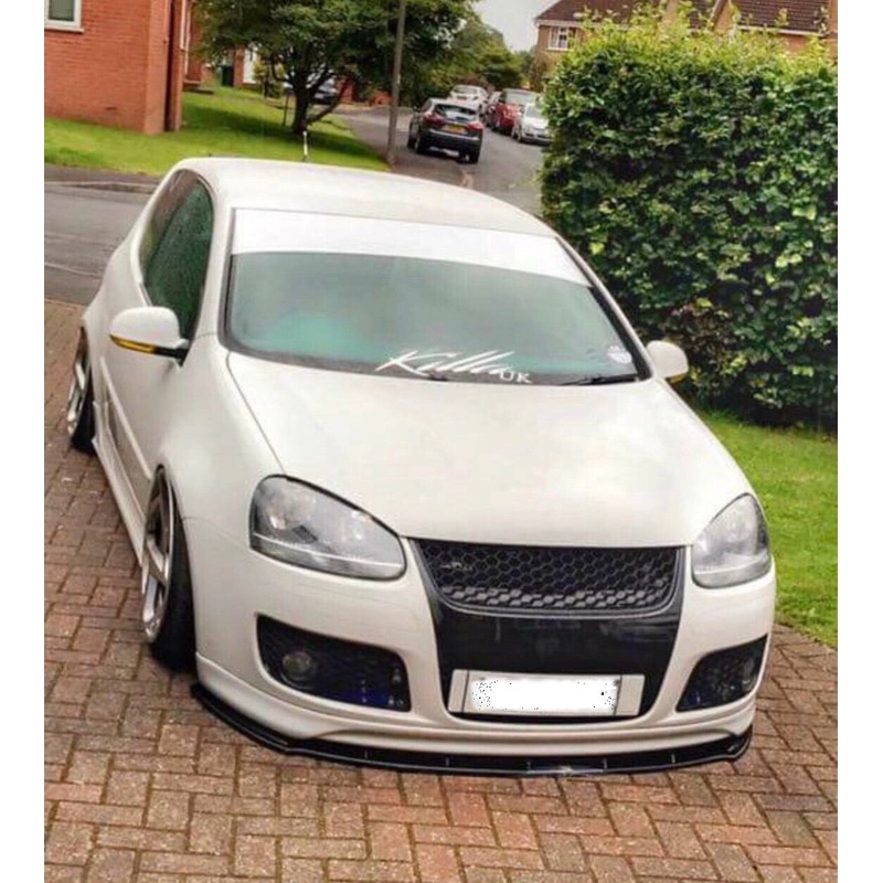 Volkswagen Golf GTi (2006-2009) MK5 Maxton Design Front Splitter + Votex Front Lip Combo