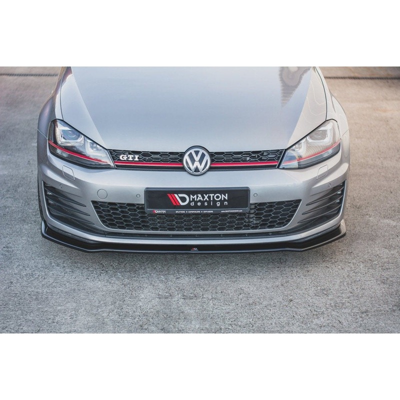 Volkswagen Golf GTi (2012-2017) MK7 Maxton Design Front Splitter V.2