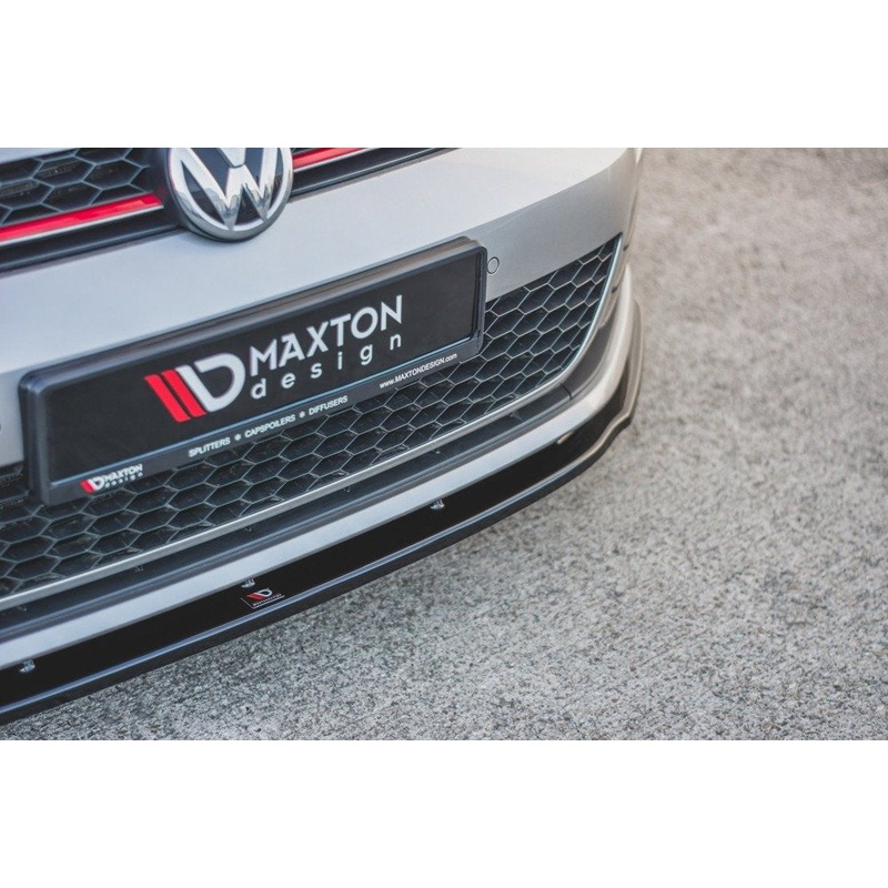 Volkswagen Golf GTi (2013-2017) MK7 Maxton Design Front Splitter V.1
