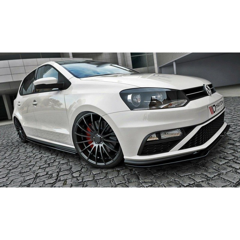 Volkswagen Polo GTi (2015-2017) MK5 Maxton Design Front Splitter