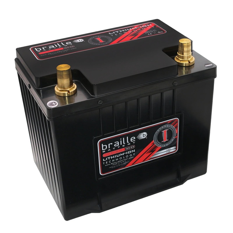Braille Intensity Lithium-Ion Racing Battery 12V i25X