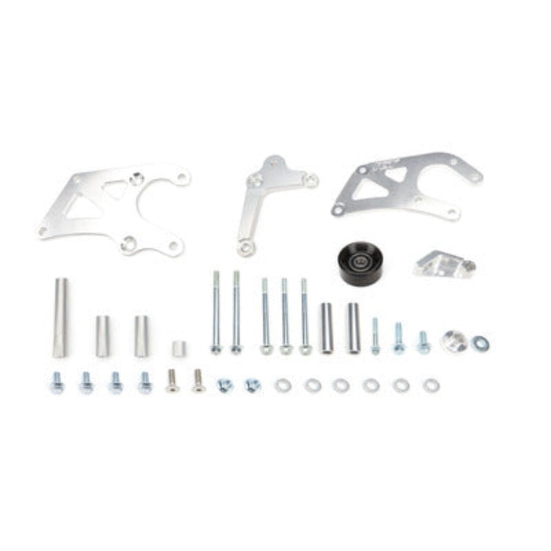 ICT Billet LS Truck Saginaw Power Steering Pump & Alternator Bracket Kit