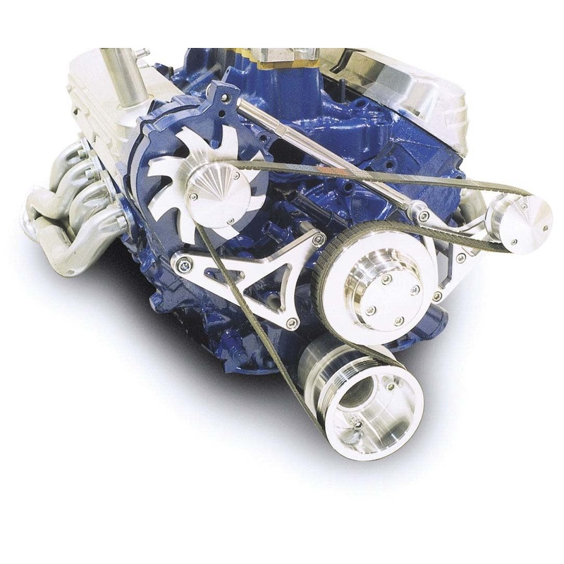 March Performance Ford 302 Alternator Bracket w/Tensioner