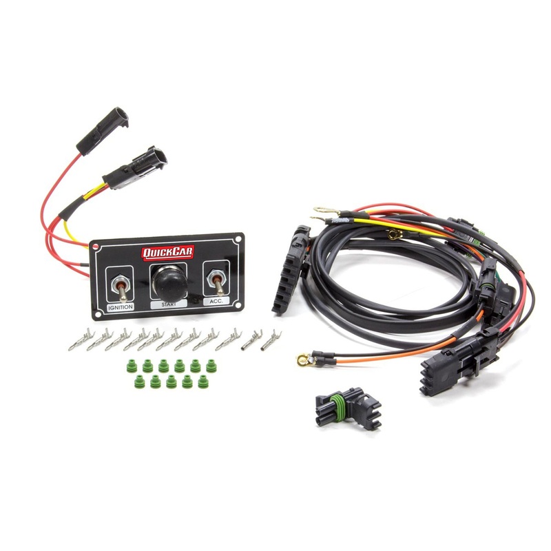 QuickCar Ignition Harness / Panel Black Modified