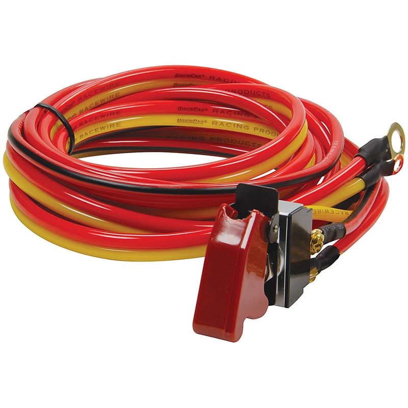 QuickCar Ignition/Start Switch w/Wiring Harness