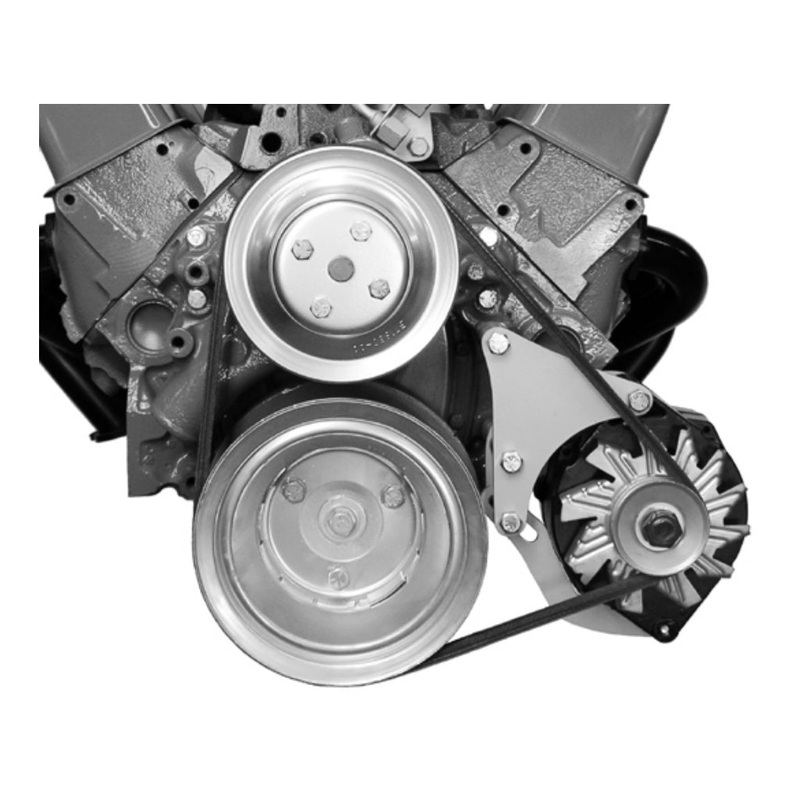 Alan Grove Components Alternator Bracket Low Mount LWP Driver Side