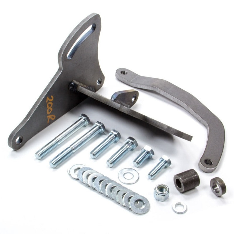 Alan Grove Components Alternator Bracket SBC Short Pump Pass.Side High Mount