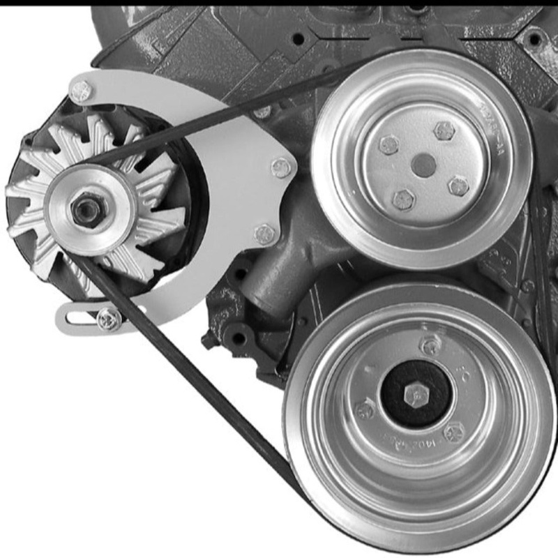 Alan Grove Components BBC LWP Mid-Mount Alternator Bracket Passenger Side