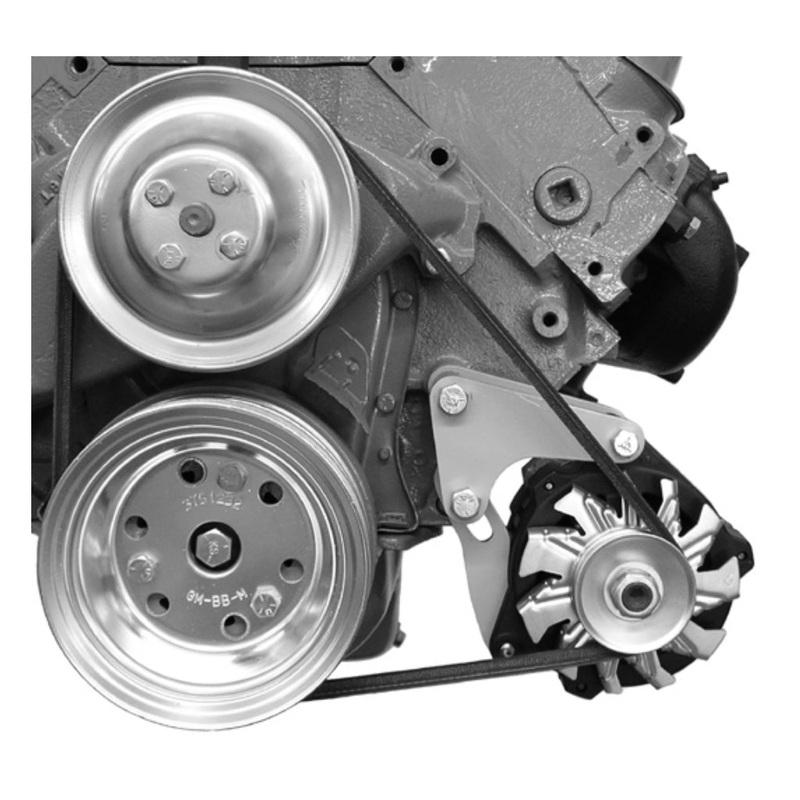 Alan Grove Components BBC SWP Low Mount Alternator Bracket