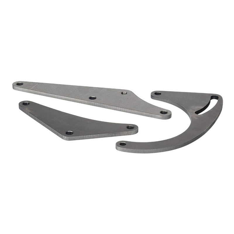 Alan Grove Components BBC SWP Passenger Side Alternator Bracket Low-Pro