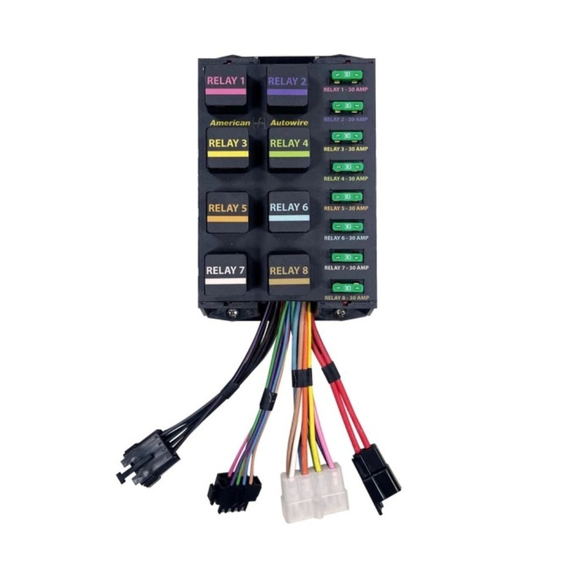 American Autowire Relay Panel (8 Relays)