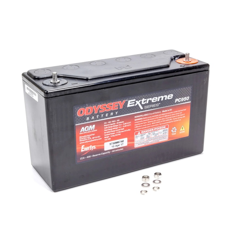 Odyssey Extreme Series Battery 400CCA/500CA PC950